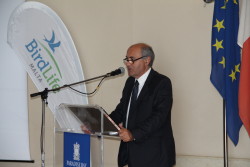 Minister Josè Herrera addressing the conference